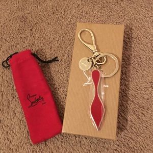 Christian Louboutin Bag Charm/ Key chain.